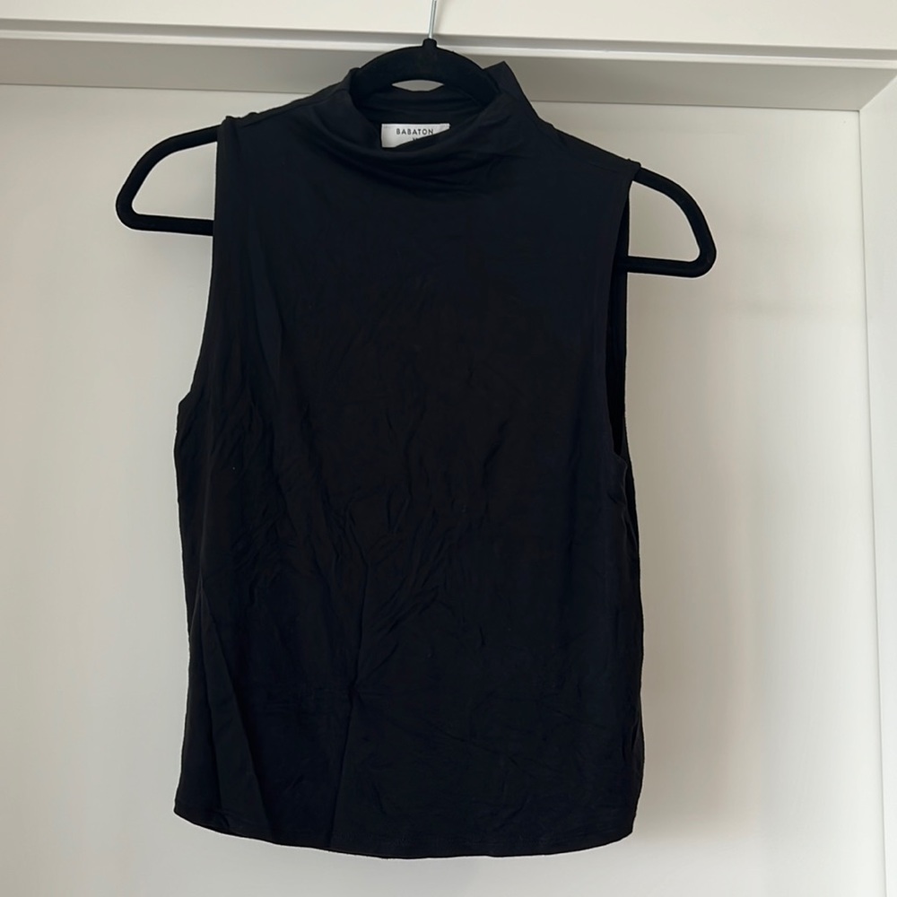Aritzia mock neck tank